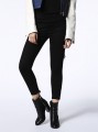 CZARNE JEANSY RURKI (W24L32)