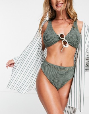 FIGI KĄPIELOWE KHAKI (36-38)