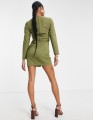 SUKIENKA MINI KHAKI (40)