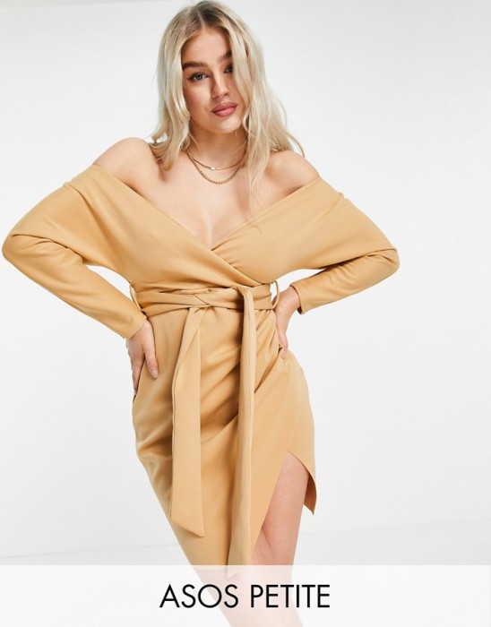 CAMELOWA SUKIENKA MINI PASEK (34)