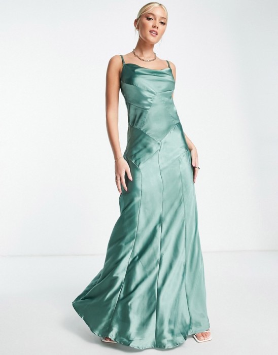 SATYNOWA SUKIENKA RAMIĄCZKA (38)