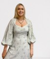 SELEDYNOWA SUKIENKA MINI PRINT (46)