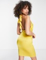 SATYNOWA SUKIENKA CUT OUT (36)