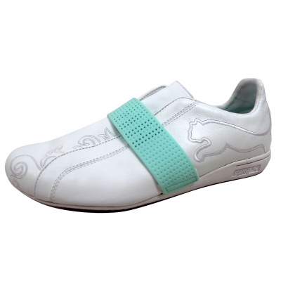 Śmietankowe adidasy le smash (36)