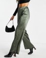 SATYNOWE SPODNIE KHAKI (M)