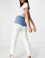 DWUKOLOROWE PROSTE JEANSY (32)