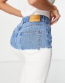 DWUKOLOROWE PROSTE JEANSY (32)