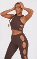 Chocolate Chunky Knit Cut Out Crop Top.jpg