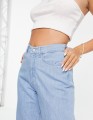 JEANSY HIGH WAIST ZAMEK (W26L30)