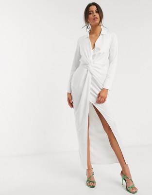 SATYNOWA MAXI SUKNIA (36)