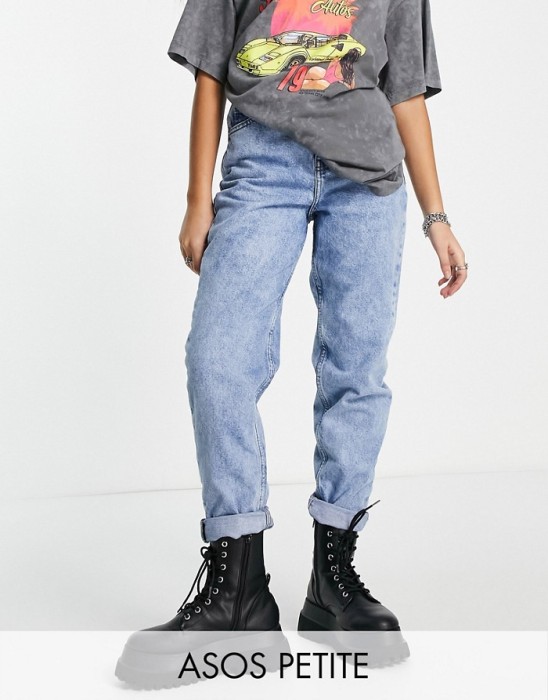NIEBIESKIE JEANSY WYSOKI STAN (W25L28)