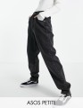 CZARNE MOM JEANS ZAMEK (W26L28)