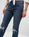 NIEBIESKIE JEANSY DZIURY (W24L30)