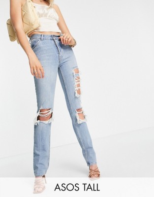 Niebieskie jeansy dziury (30/38)