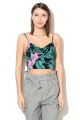 ZESTAW TOP NARZUTKA  PRINT (XS)