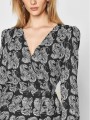 CZARNA SUKIENKA PRINT (S)