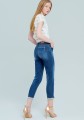 CIEMNONIEBIESKIE JEANSY ZAMEK (W30)