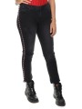 CZARNE JEANSY LAMPASY (W28)