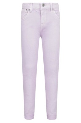 Liliowe jeansy rurki (14L)