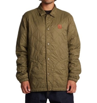 Pikowana kurtka khaki (M)