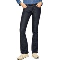GRANATOWE JEANSY DZWONY (W25L34)