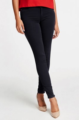 Granatowe spodnie skinny (24)