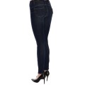 GRANATOWE JEANSY LOGO (W28L32)