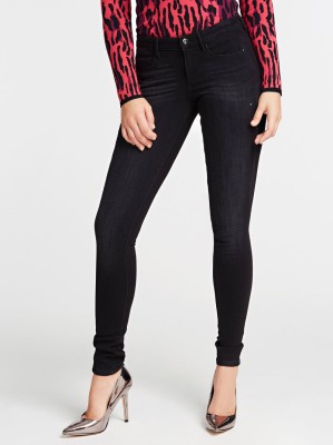 Czarne jeansy logo (24)