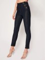 GRANATOWE JEANSY LOGO (24)