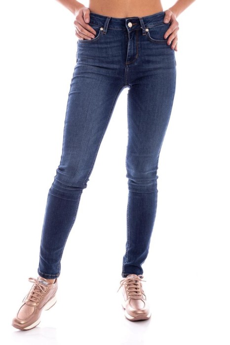 NIEBIESKIE JEANSY RURKI (W25L30)