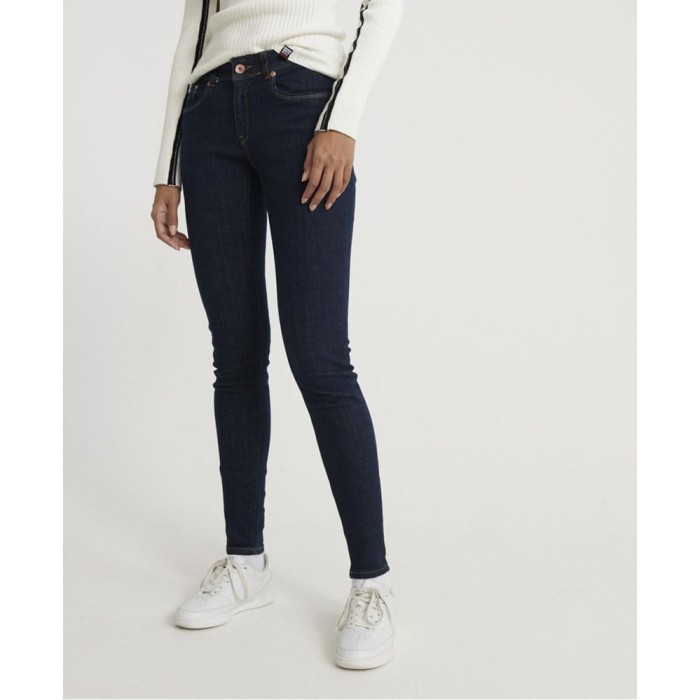 GRANATOWE KLASYCZNE JEANSY (25/32)