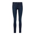 GRANATOWE JEANSY WYSOKI STAN (W24L30)