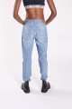JASNONIEBIESKIE JEANSY NAPISY (W26L32)