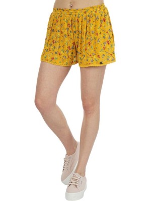 Musztardowe spodenki wzór (40)