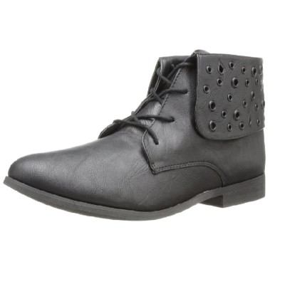 Czarne sznurowane botki exhibition (37,5)