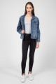 CZARNE JEANSY WYSOKI STAN (W28L32)