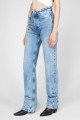 NIEBIESKIE PROSTE JEANSY (W27L30)