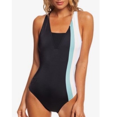 Czarne monokini logo (S)