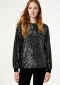 BLUZA ZDOBIONA CEKINY (L)