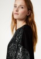 BLUZA ZDOBIONA CEKINY (L)