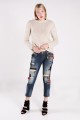 NIEBIESKIE ZDOBIONE JEANSY (29)