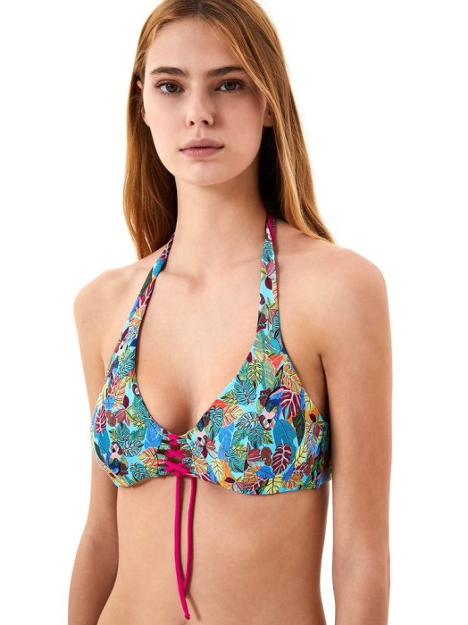 KOLOROWY TOP BIKINI (70B)