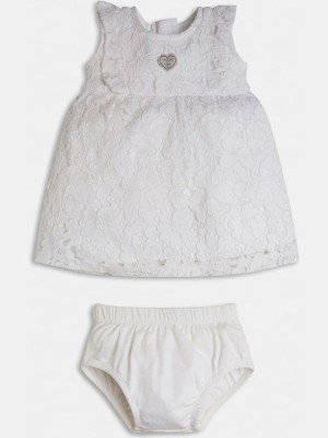 Zestaw koronkowa sukienka majtki (3-6M)