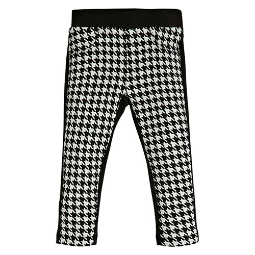 DWUKOLOROWE LEGGINSY WZÓR (3-6M)