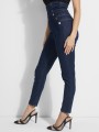 GRANATOWE ELASTYCZNE HIGH WAIST (W25L27)