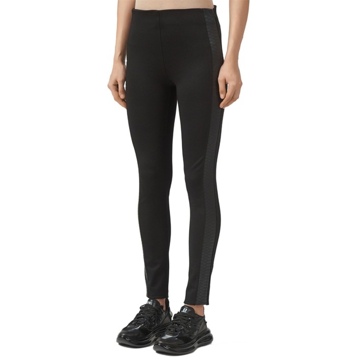 CZARNE LEGGINSY LAMPASY (XS)