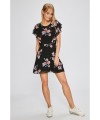 CZARNA SUKIENKA MINI FLORAL PRINT (XL)