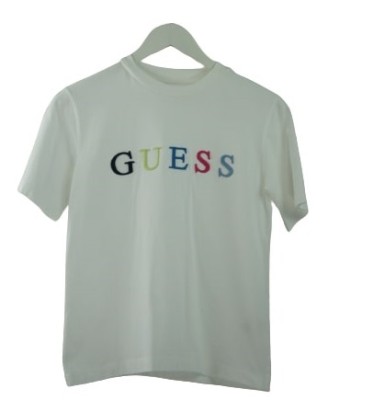 Biały t-shirt logo (8L)
