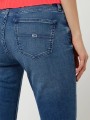 NIEBIESKIE JEANSY BOOTCUT (W27L32)