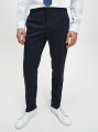 GRANATOWE ELEGANCKIE SPODNIE (W38)
